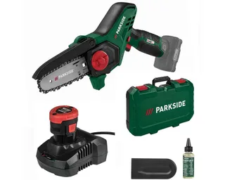 Akku-Kettensäge PARKSIDE 12V Akku-Gehölzschneider PGHSA 12 D3, Akku 2.0 Ah / Ladegerät de Parkside – image du produit 2 sur 2