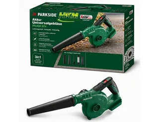 Akku-Laubbläser 20 VAkku-Universalgebläser PAUGB, Laubbläser mit Akku 2 Ah /Ladegerät de Parkside – image du produit 1 sur 2