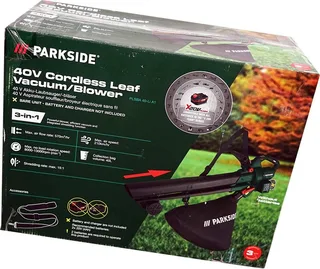 Akku-Laubsauger 40V Akku Laubsauger Laubbläser PLSBA 40 Laub Sauger Bläser Gebläse de Parkside – image du produit 4 sur 4