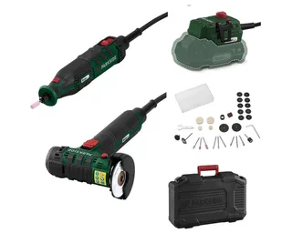 Akku-Multifunktionswerkzeug 20 V Akku-Modellbau-Set PMBSA 20-Li im Koffer ohne Akku und Ladegerät von Parkside – Produktbild 1 von 3