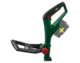 Akku-Rasentrimmer 20V Akku-Rasentrimmer Grasschneider PRTA 20-Li D3 ohne Akku&Ladegerät, mit Teleskopstiel & verstellbarem Schneidkopf von Parkside, Grün – Produktbild 4 von 5