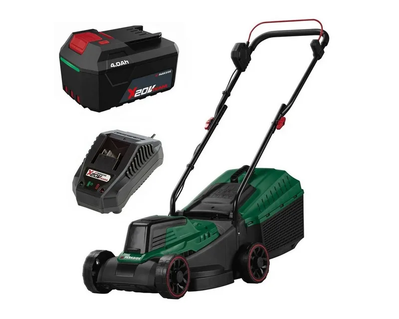 Akkurasenmäher PARKSIDE 20 V Akku-Rasenmäher PARM 20 A1, Akku 4.0 Ah und Ladegerät de Parkside – image du produit