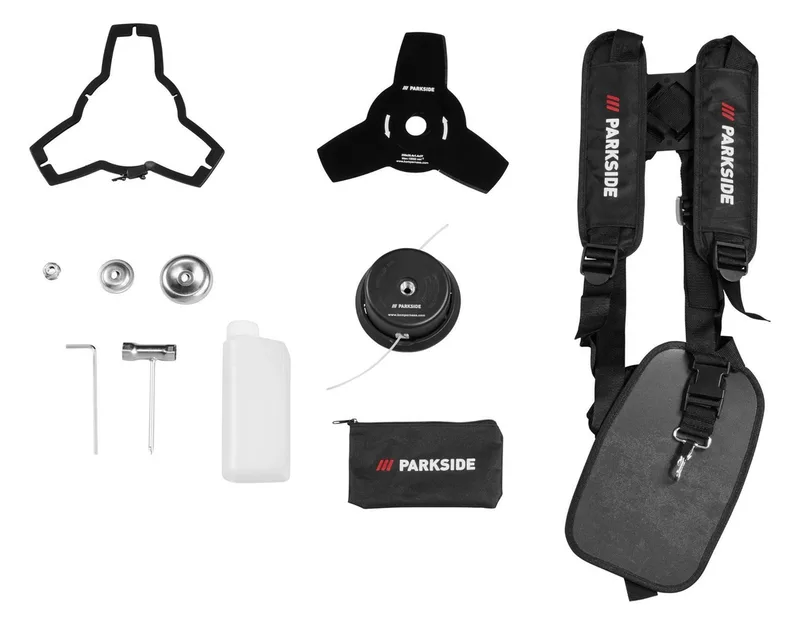Benzin-Freischneider Parkside Benzin Sense Freischneider Rasentrimmer Kombisystem PBS 2 F6 von Parkside – Produktbild 5 von 5