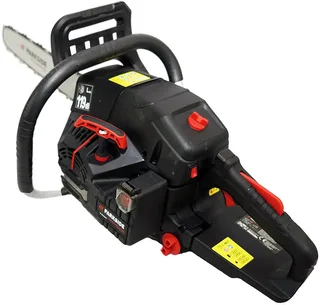 Benzin-Kettensäge Benzin Motorsäge Kettensäge PPBKS 56, 45 cm Schwertlänge fra Parkside, Sort – produktbillede 3 af 4