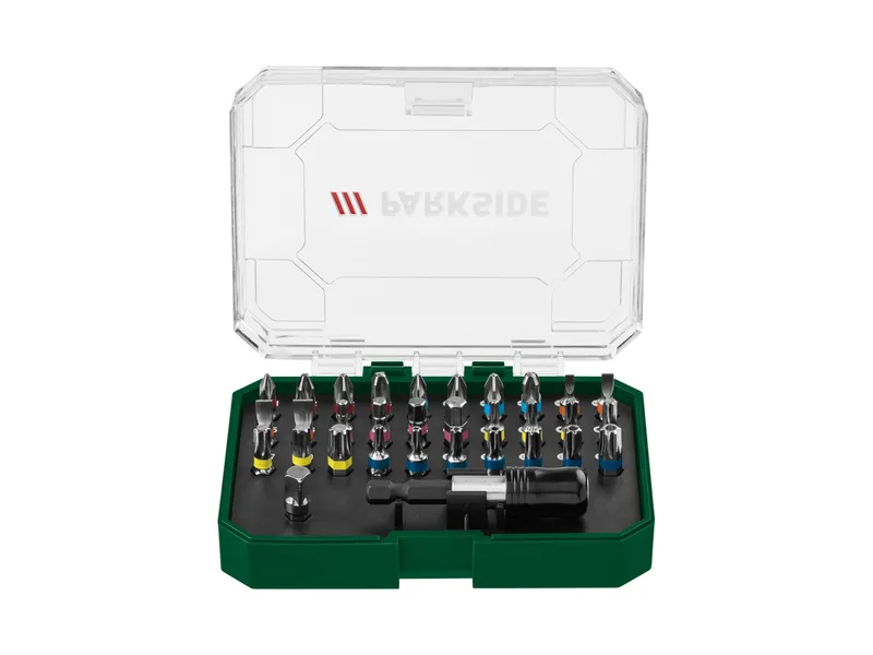 Bit-Set, 32-/15-/12-/9-tlg. (25mm 32tlg) by Parkside – product image