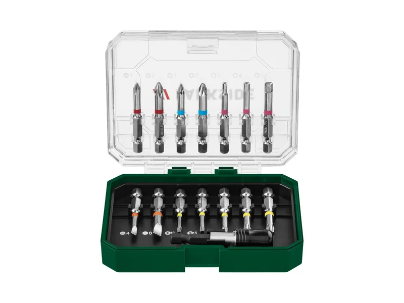 Bit-Set, 32-/15-/12-/9-tlg. (50mm 15tlg) by Parkside – product image