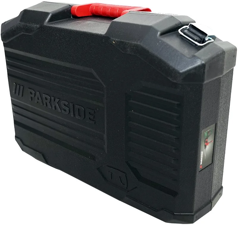 Bohrhammer Meißelhammer PBH 1050 inkl. Transportkoffer, 230 V, Schnellspannbohrfutter mit Aufnahme nach dem SDS-Plus-System von Parkside, Grün – Produktbild 3 von 4
