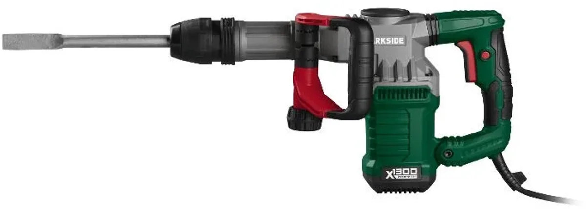 Breekhamer - Sloophamer - 1300W - 15 Joule - PAH 1300 C3 - Aantal slagen 3600 min-1 - incl Opbergkoffer by Parkside – product image