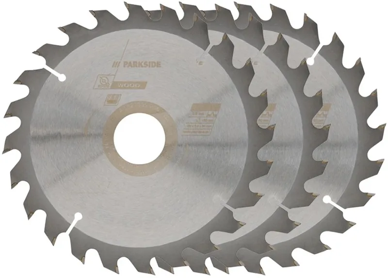Cirkelzaagbladen - 160 mm 3 stuks by Parkside – product image
