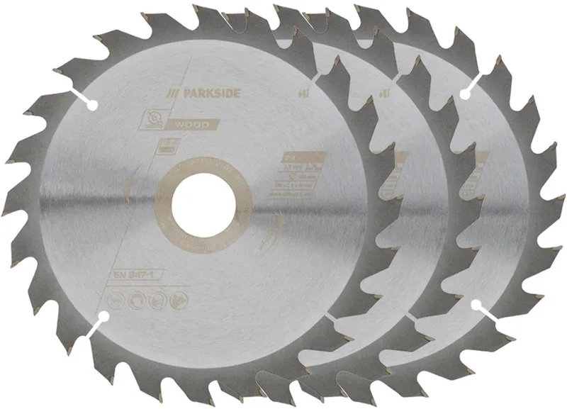 Cirkelzaagbladen - 190 mm 3 stuks by Parkside – product image