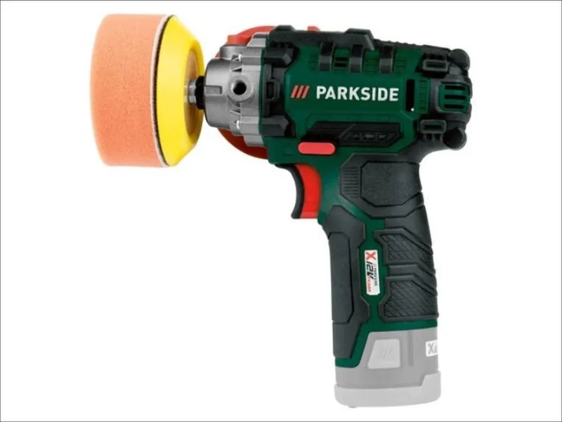 compacte accupoets- en schuurmachine 12V EXCLUSIEF accu en oplader van Parkside – productafbeelding
