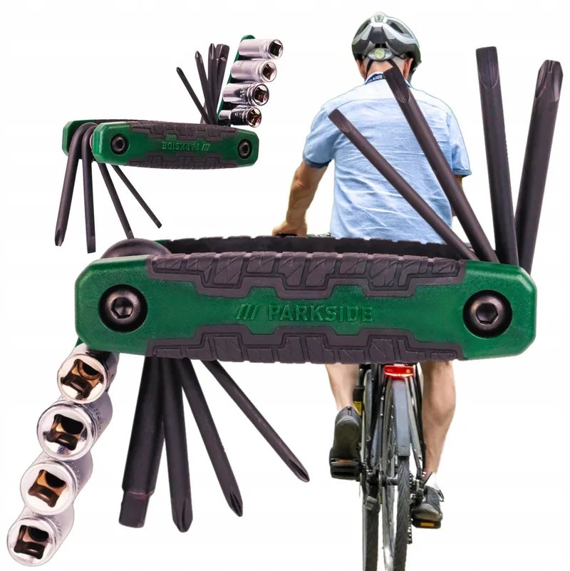 Compacte Multitool Fietsgereedschap 12-delig van Parkside – productafbeelding