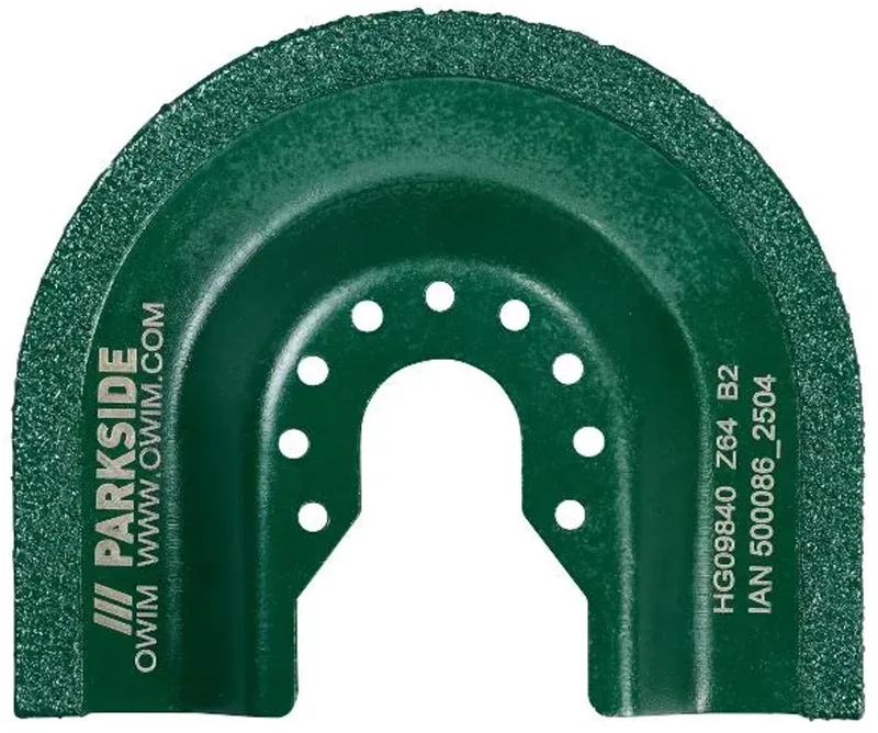 Diamantzaagblad Z64 / Voegsegmentzagblad Z64: Perfect voor het uitfrezen van voegen op wand- en vloertegels de Parkside – image du produit