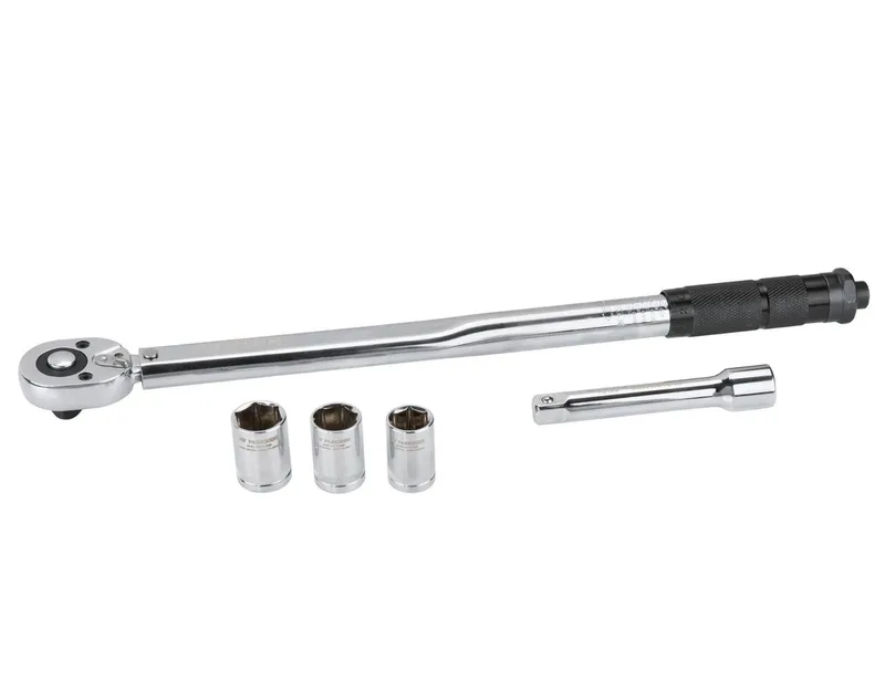 Drehmomentschlüssel Drehmomentschlüssel 1/2 Zoll Steckschlüssel Set 5-teilig von Parkside – Produktbild 3 von 5