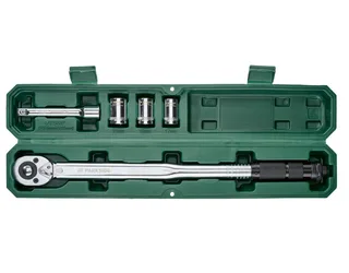 Drehmomentschlüssel Drehmomentschlüssel 1/2 Zoll Steckschlüssel Set 5-teilig von Parkside – Produktbild 1 von 5