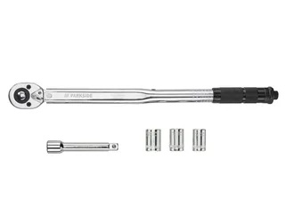 Drehmomentschlüssel Drehmomentschlüssel 1/2 Zoll Steckschlüssel Set 5-teilig von Parkside – Produktbild 2 von 5