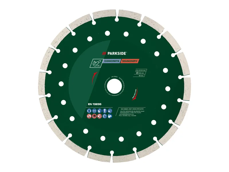 Edelstahl-Trennscheiben-Set; Diamant-Trennscheibe by Parkside – product image