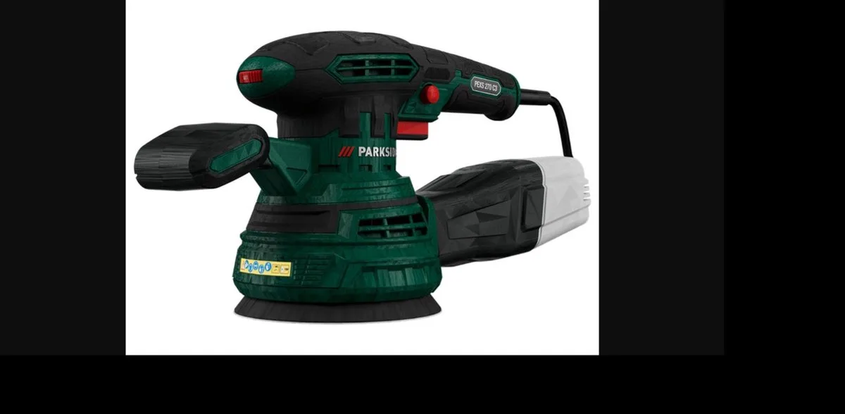 Excentrische schuurmachine - 125 mm schuurschijven - De frontgreep dempt vibraties by Parkside – product image