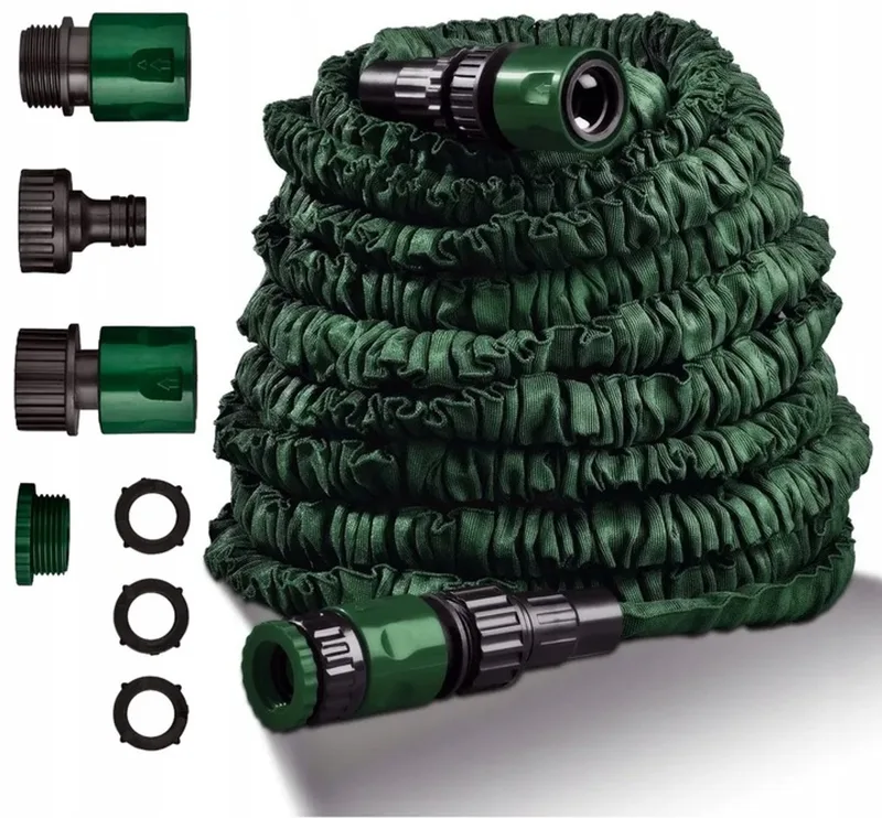 Flexibele tuinslang Parkside 5,5-15m Verlengbaar met koppeling by Parkside – product image