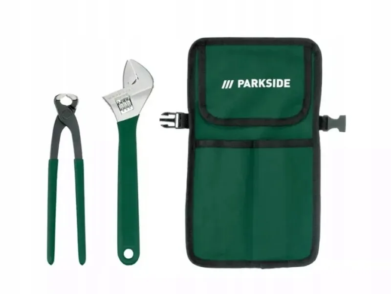 Gereedschapset: Verstelbare Sleutel 300mm, Tang & Tas von Parkside – Produktbild