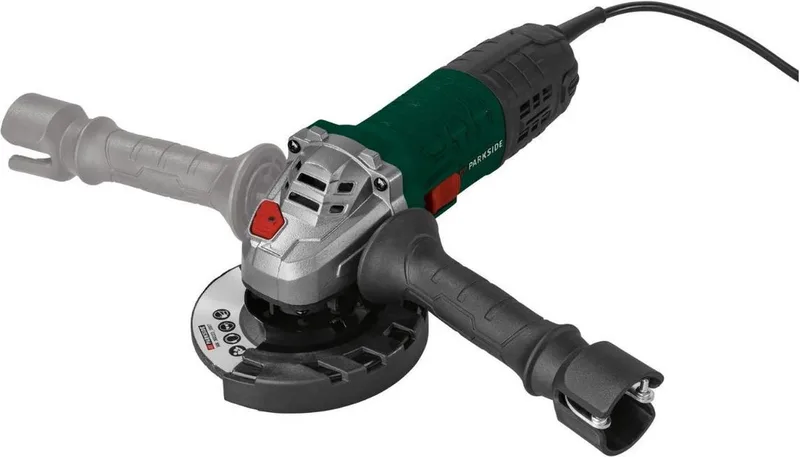 Haakse slijper - frontgreep op 2 posities - 750W - Slijpschijf 115mm by Parkside – product image