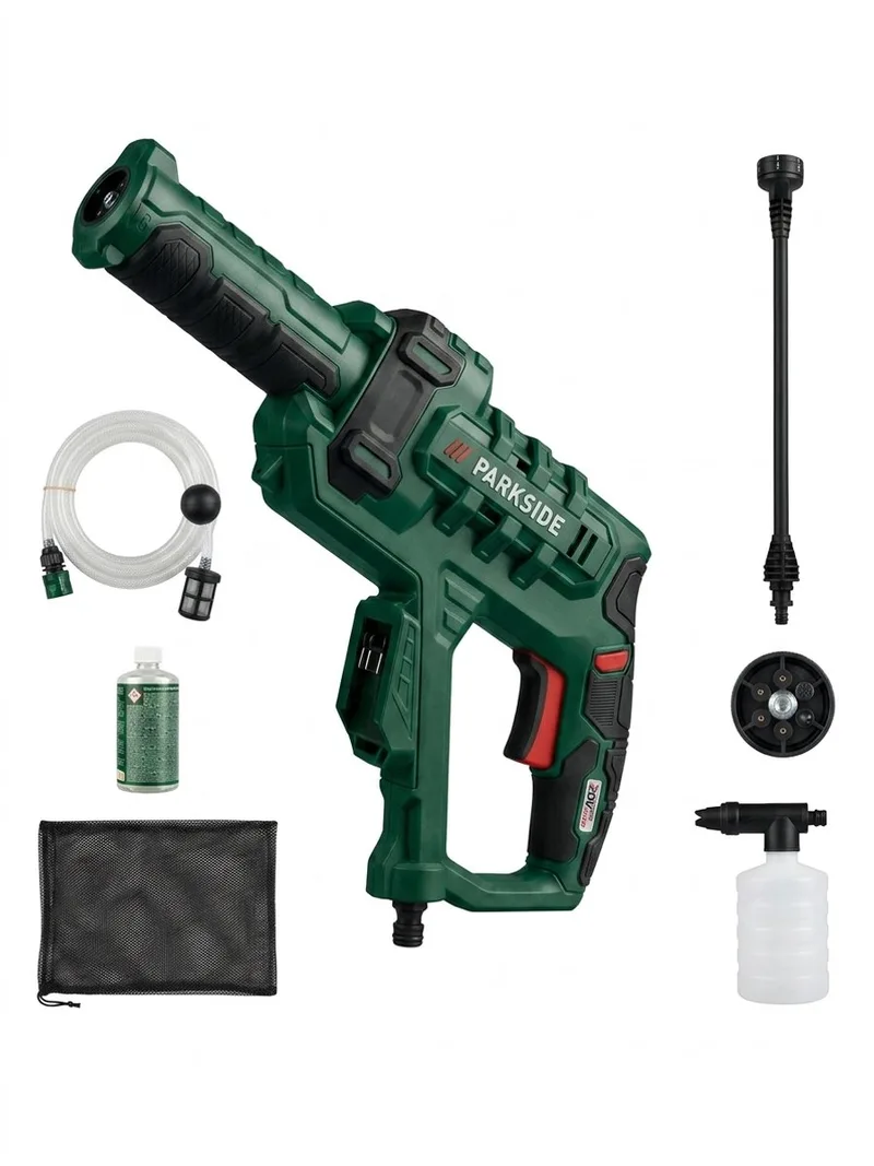 Hogedrukreiniger 20V zonder accu - Druk: max. 25 bar - Leveringspercentage: 2,5 l/min. de Parkside – image du produit