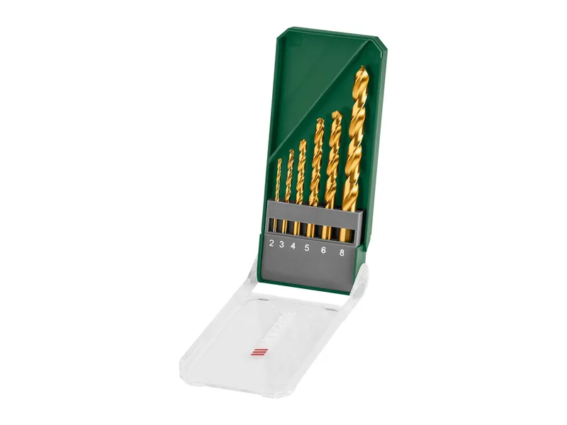 HSS-Bohrer-Set / Steinbohrer-Set / Holzbohrer-Set (HSS Bohrer Set 6tlg.) von Parkside – Produktbild