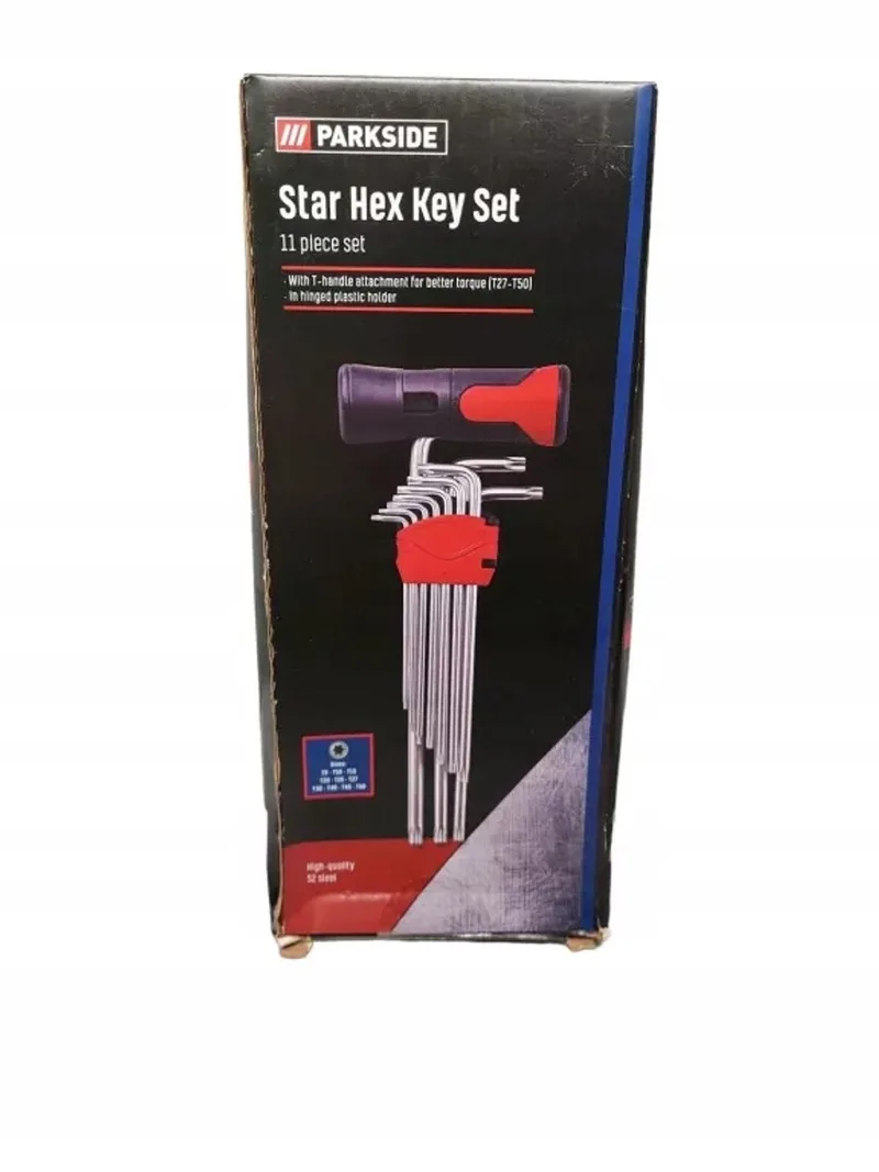 Inbussleutel Set met Kogelkop Torx 11 Delig von Parkside – Produktbild