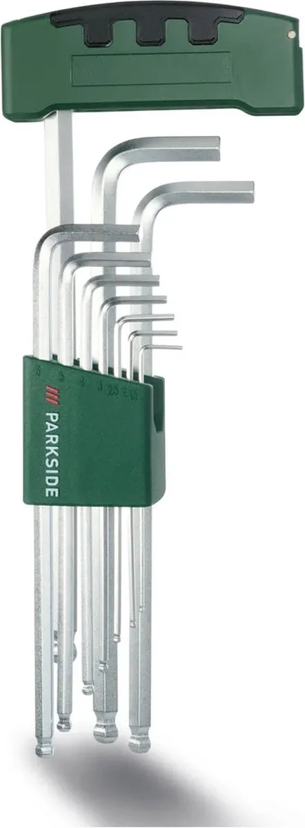 Inbussleutelset - 11delig de Parkside, Gris – image du produit