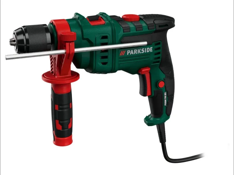 Klopboormachine - Vermogen: 750 W - Duurzame, 2-versnellingen boormachine met overbelastingskoppeling de Parkside – image du produit