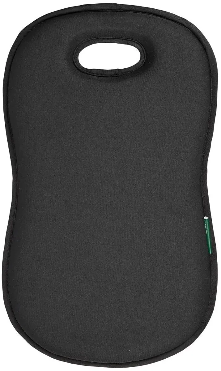 Kniekussen met memory-foam - kern van traagschuim - L 48 x B 29 x H 3,4 cm von Parkside, Schwarz – Produktbild