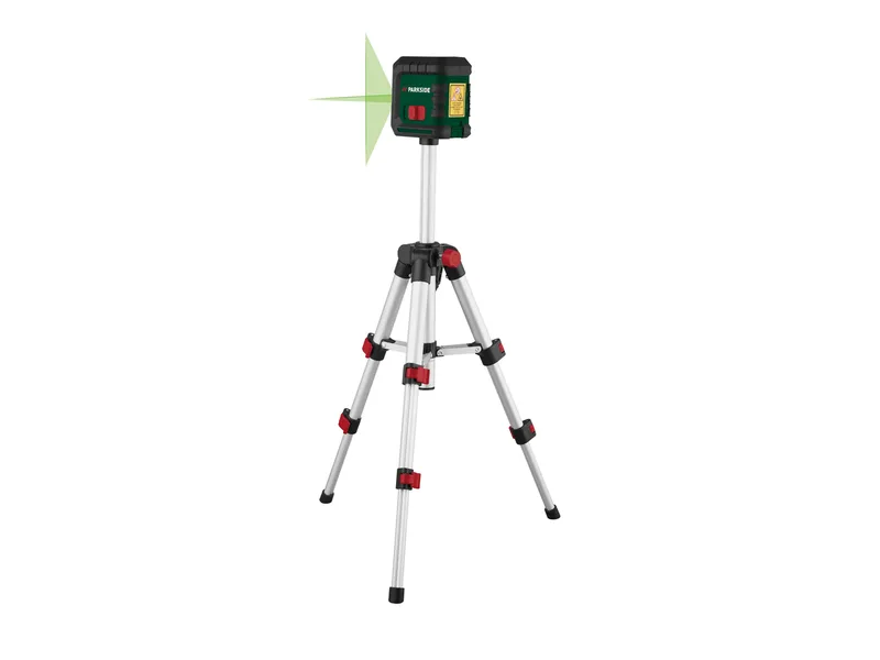 Kreuzlinienlaser »PKLL 3 A1«, mit Dreibeinstativ van Parkside – productafbeelding