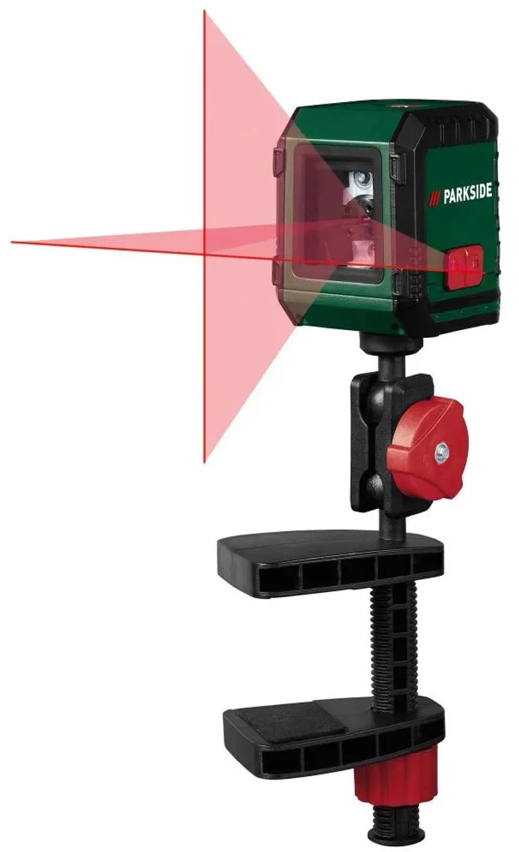 Kruislijnlaser - Bereik tot 7m - Eenvoudige en nauwkeurige projectie van rechthoekige oriëntatielijnen by Parkside – product image