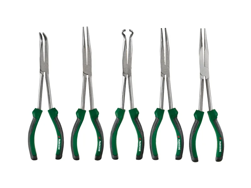 Langbeckzangen-Set, 5-teilig / Zangen-Set, 3-teilig (Langbeckzangen-Satz) de Parkside – image du produit