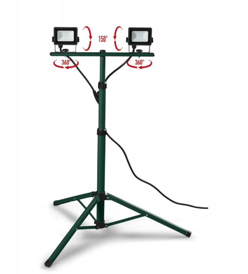 LED-werklamp PASG 30 A2 van Parkside, Zwart – productafbeelding