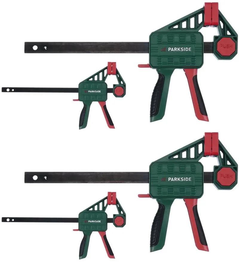 Lijmklemmen - 4 delige set by Parkside – product image