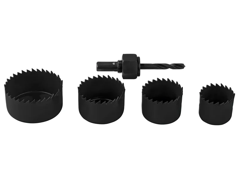 Lochsägen-Set / HSS-Schraubenausdreher / Winkel-Bithalter mit Bit-Set / Flexible Welle (Lochsägen Set) by Parkside – product image