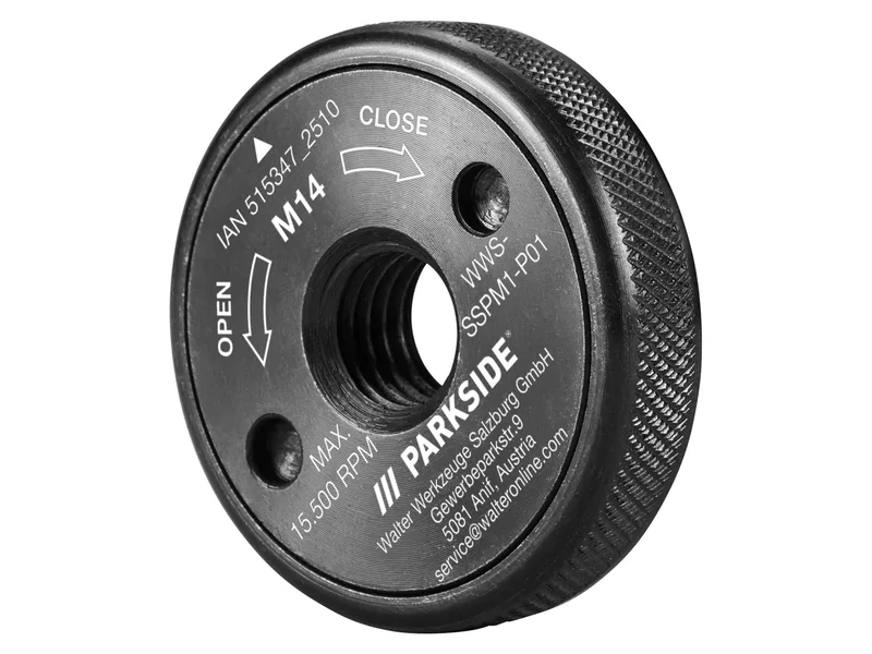 Metall-Trennscheiben / Schnellspannmutter für Winkelschleifer by Parkside – product image