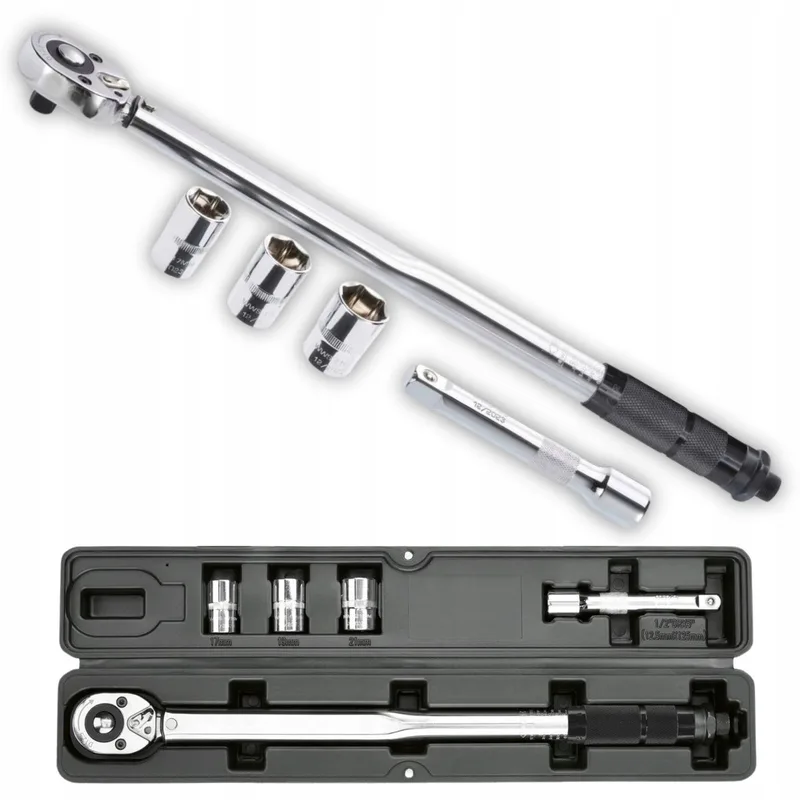 Momentsleutel 1/2" 40-210 Nm met verlengstuk en doppen de Parkside – image du produit