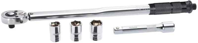 Momentsleutel 12.5 mm - Koppel: 40 - 210 Nm von Parkside, Silber – Produktbild