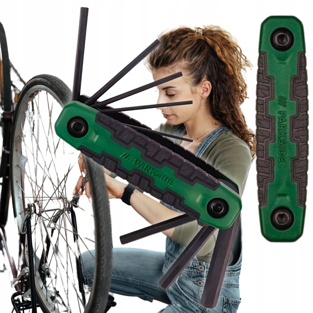 Multitool Fiets 8-in-1: Compacte Inbussleutel Set voor Onderhoud van Parkside – productafbeelding