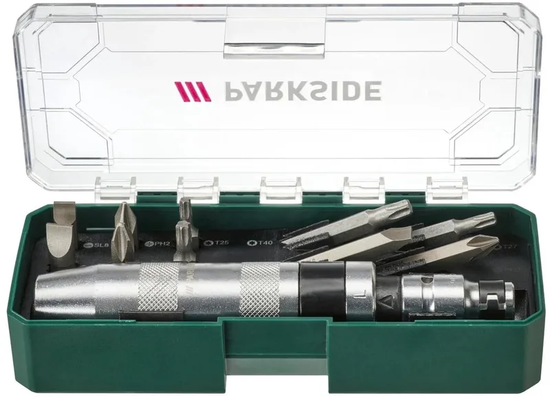 Parkisde Slag schroevendraaier set - 12 delig - Voor het losdraaien van vastzittende schroeven von Parkside, Grün – Produktbild