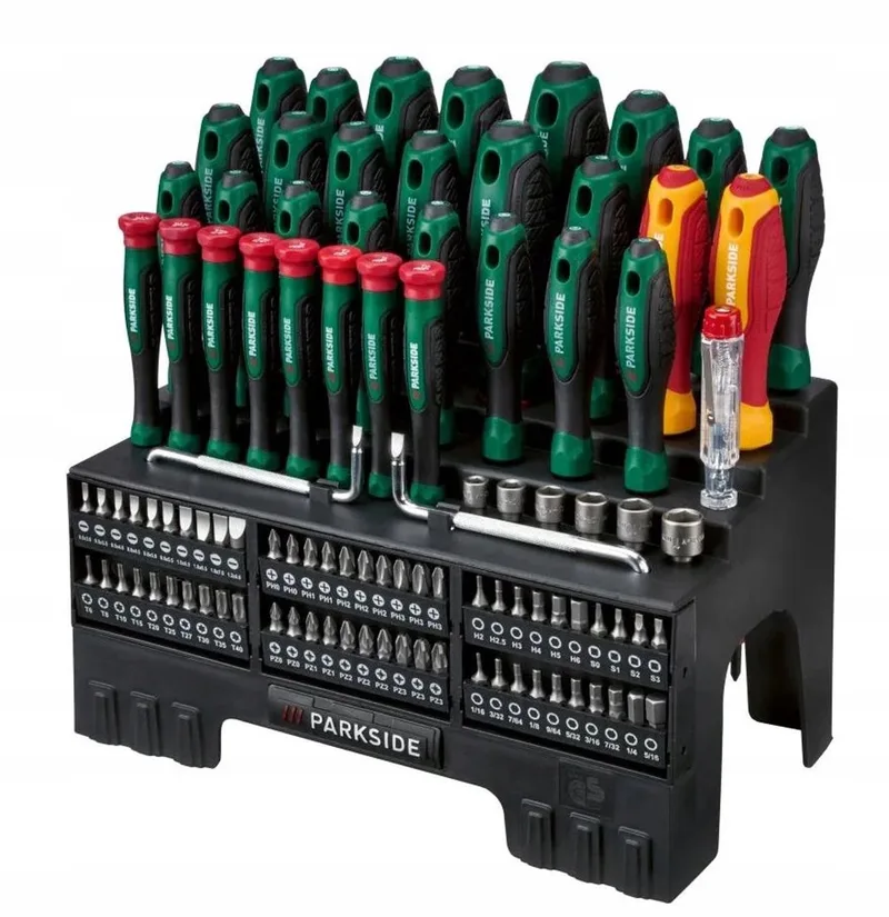Parkside 101-delige Schroevendraaier & Bit Set met Standaard by Parkside – product image