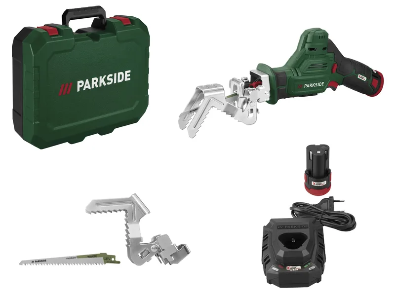 PARKSIDE® 12 V Akku-Astsäge »PAAS 12 C3« mit Akku – mit Ladegerät by Parkside – product image