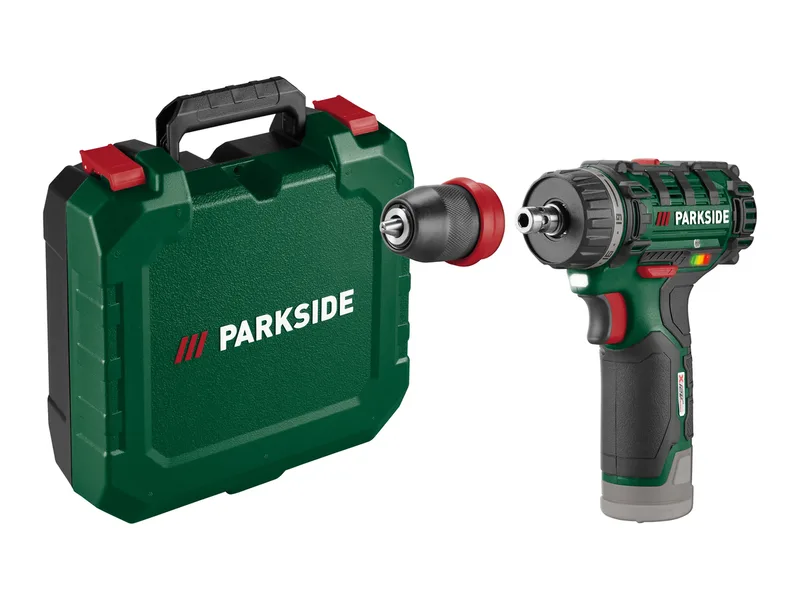 PARKSIDE® 12 V Akku-Bohrschrauber »PBSA 12 F5«, ohne Akku und Ladegerät von Parkside – Produktbild