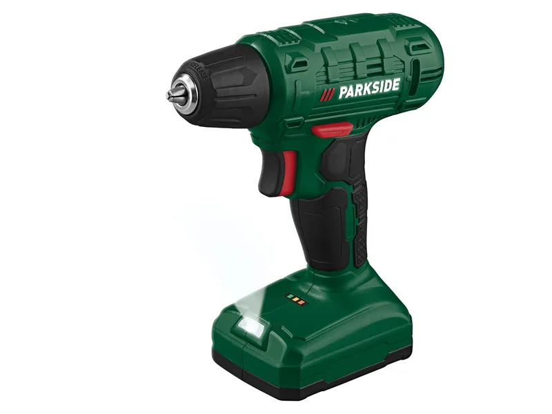 PARKSIDE® 12 V Akkuschrauber »PBSAE 12 A1«, mit Akku und USB-C-Ladekabel von Parkside – Produktbild
