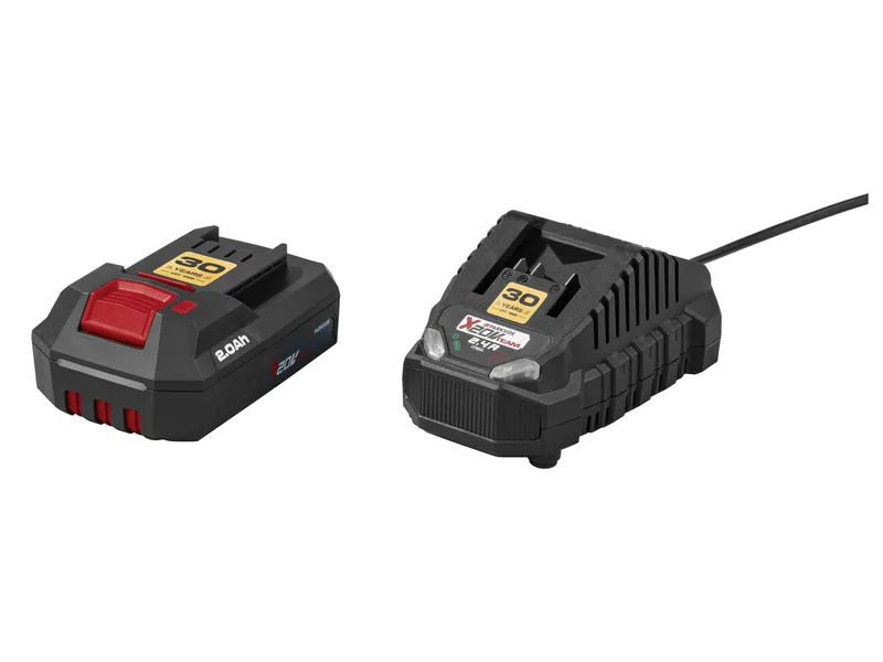 PARKSIDE® 20 V / 2 Ah Akku Limited Edition »PAP 202 A1« + 20 V / 2,4 A Akku-Ladegerät Limited Edition »PLG 20 C1« de Parkside – image du produit