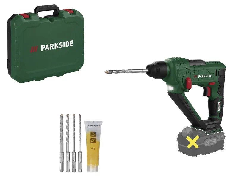 PARKSIDE® 20 V Akku-Bohrhammer »PABH 20-Li D4«, ohne Akku und Ladegerät de Parkside – image du produit