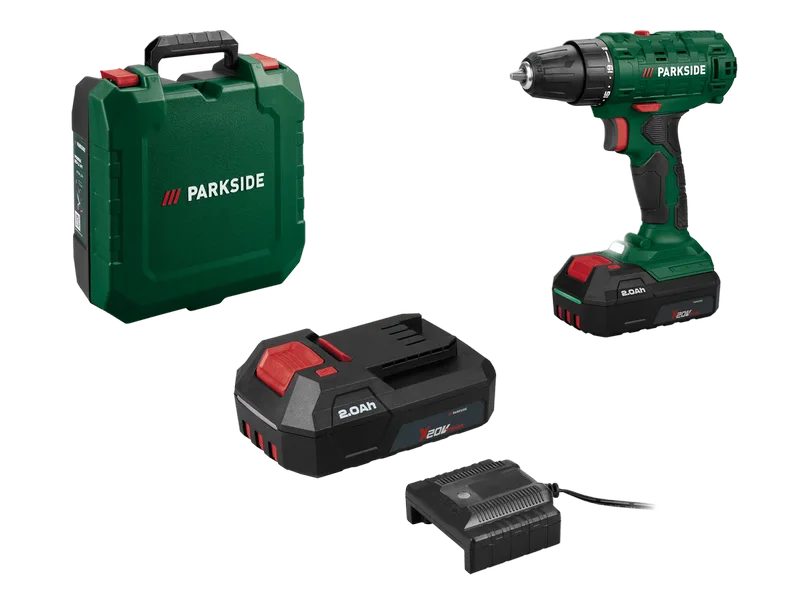 PARKSIDE® 20 V Akku-Bohrschrauber »PBSSA 20-Li B1«, mit Akku und mit Ladegerät by Parkside – product image
