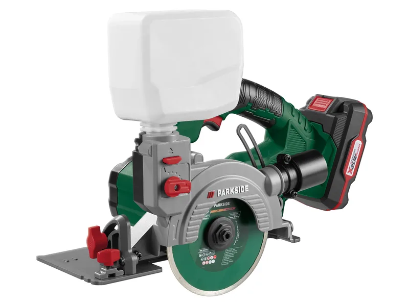 PARKSIDE® 20 V Akku-Fliesenschneider »PAFS 20 A1«, mit Akku und Ladegerät de Parkside – image du produit
